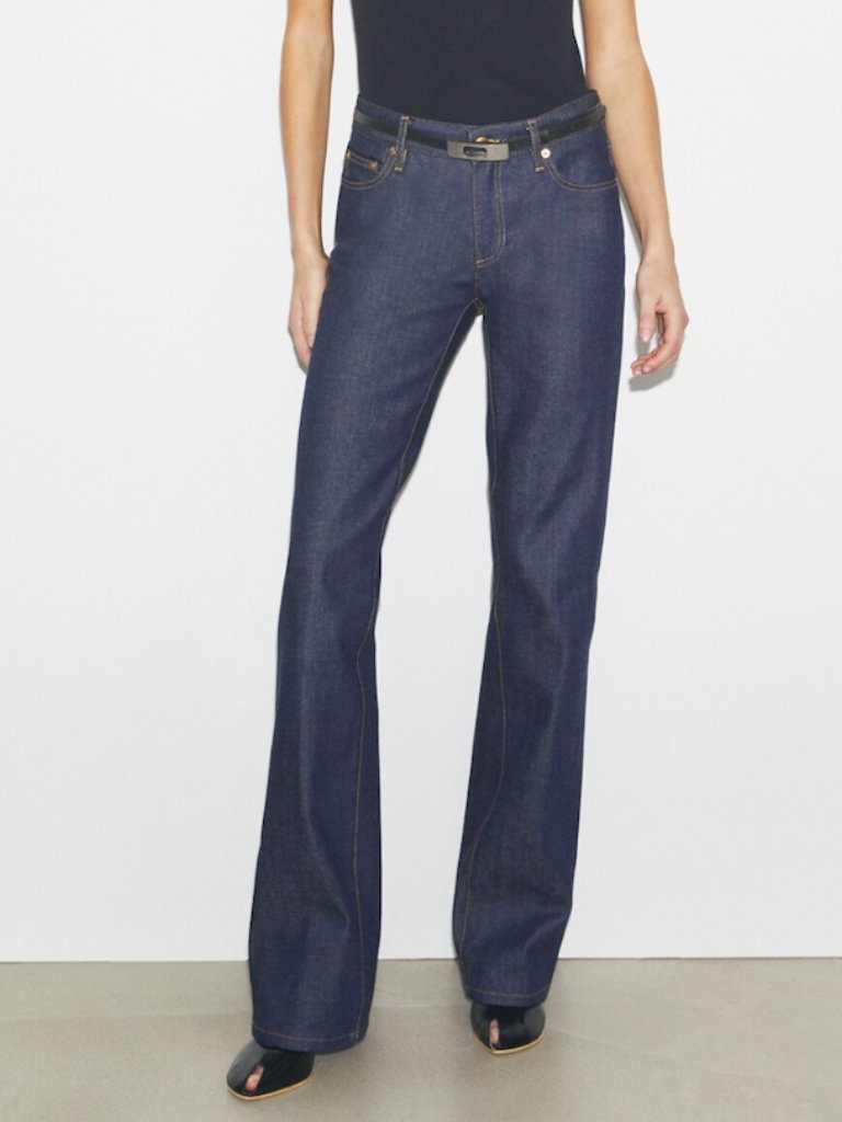 Tory Burch Cotton Skinny Leg Jean